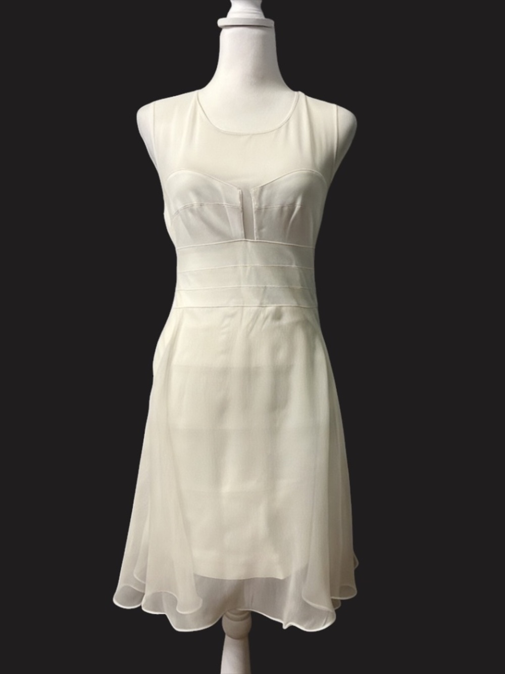 BCBG Maxazria “Miranda” White Dress